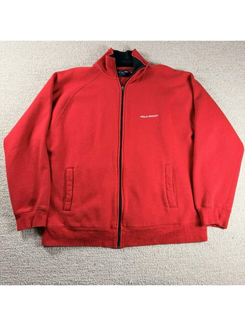 Polo Sport Ralph Lauren Fleece Jacket Red Men’s Size XL